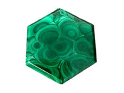 Malachite Hexagon Jewelery Trinket Box - Democratic Repubilc of the Congo - Handmade